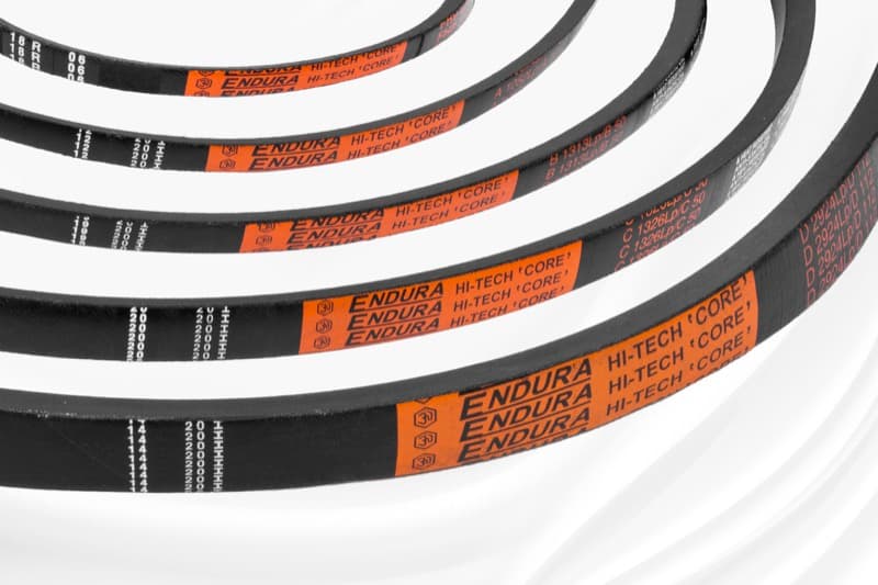 Endura Classical Wrapped V-Belts: Section A, B, C, D & E Industrial Drive Belts | Endura Hi-Tech pneumatic product available at Shri Narayan Machinery LLP Noida