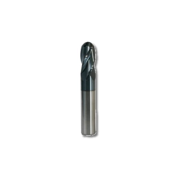 Miranda Ball Nose End Mills — 2 & 4 Flute, AlTiN, 1mm to 20mm — Miranda (Dormer Pramet) pneumatic product available at Shri Narayan Machinery LLP Noida